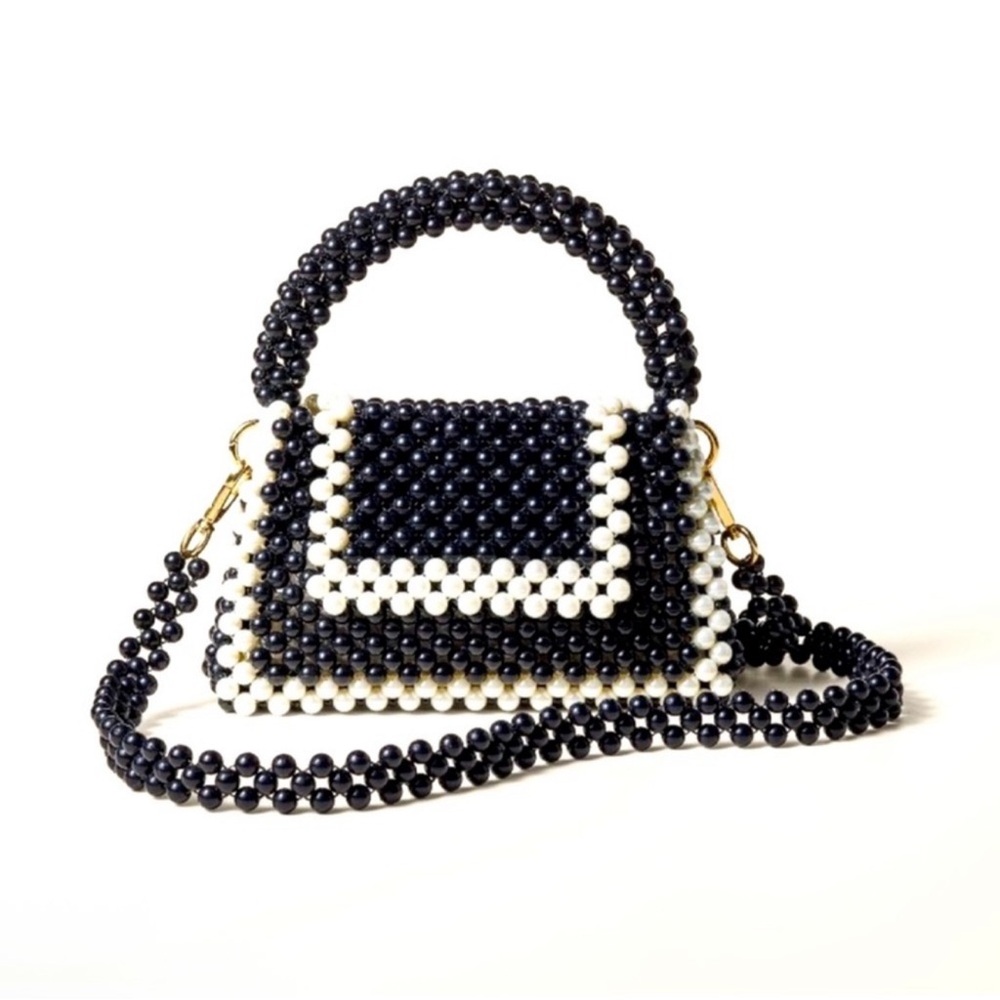 Kate Spade New York x Target Color-block Beaded Bag Black & White
